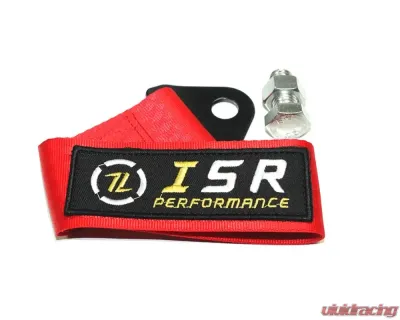 ISR Performance Red Universal Racing Tow Strap - IS-TS-R