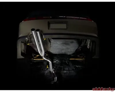 ISR Performance Series II - EP Dual Tip Blast Pipe Exhaust System - Resonated - Nissan 240sx 1995 1998 - IS-S2EPDR-S14