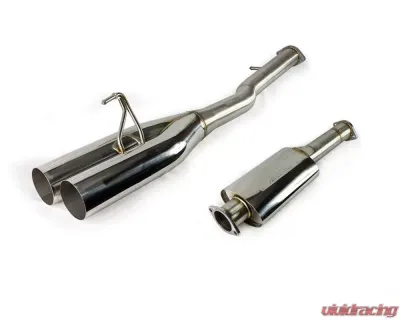 ISR Performance EP Dual Boso 4" Tip Exhaust - Nissan 350Z - IS-EPDual-350BO