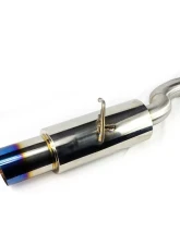 ISR Performance GT Single Exhaust w/ Burnt Tips Hyundai Genesis Coupe 3.8L 2010-2016                                     - IS-GT-GEN38-BT - Image 5