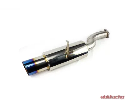 ISR Performance GT Single Exhaust w/ Burnt Tips Hyundai Genesis Coupe 3.8L 2010-2016 - IS-GT-GEN38-BT