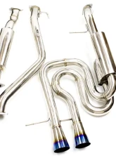 ISR Performance Street Series Exhaust with 4 inch Burnt Blue Tips Hyundai Veloster Turbo 2013-2015                                     - IS-ST-VT - Image 3