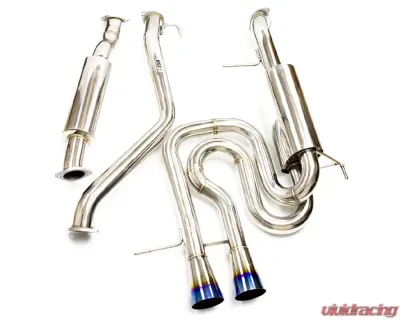 ISR Performance Street Series Exhaust with 4 inch Burnt Blue Tips Hyundai Veloster Turbo 2013-2015 - IS-ST-VT