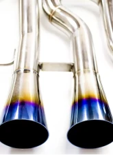 ISR Performance Street Series Exhaust with 4 inch Burnt Blue Tips Hyundai Veloster Turbo 2013-2015                                     - IS-ST-VT - Image 2