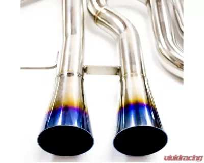 ISR Performance Street Series Exhaust with 4 inch Burnt Blue Tips Hyundai Veloster Turbo 2013-2015 - IS-ST-VT