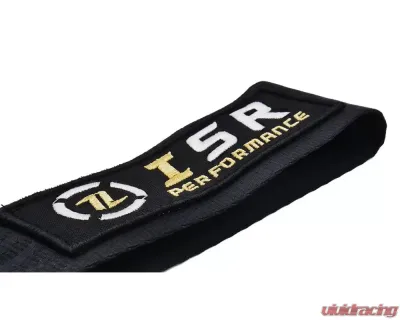 ISR Performance Universal Racing Tow Strap - Black - IS-TS-BK