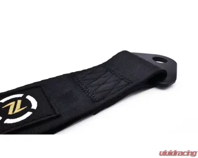 ISR Performance Universal Racing Tow Strap - Black - IS-TS-BK
