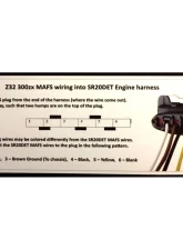 ISR Performance Z32 MAF Plug for Nissan SR20DET with Spring Loaded Clip and Ground                                     - IS-194002 - Image 8