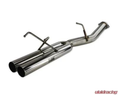 ISR Performance EP (Straight Pipes) Dual Tip Exhaust 3" Nissan 240sx S13 1989-1994 - IS-EPDual-S13