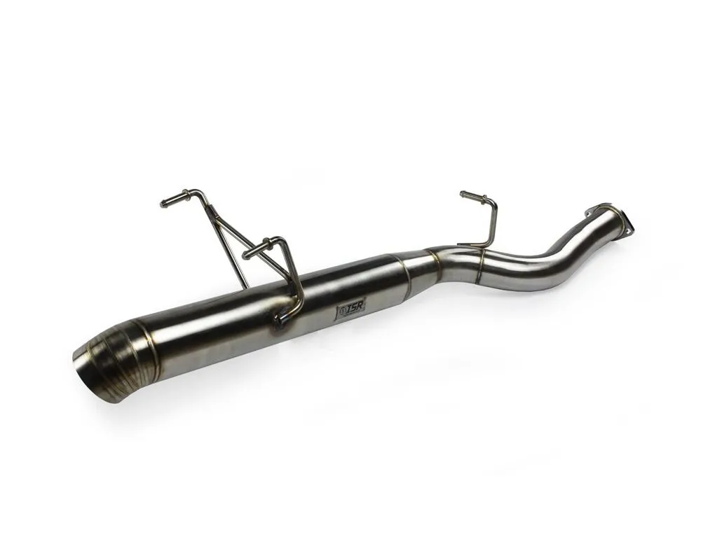 ISR Performance Series II EP Single Tip Blast Pipe Exhaust System Resonated Nissan 240sx S13 1989-1994 - IS-S2EPSR-S13