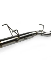 ISR Performance Series II EP Single Tip Blast Pipe Exhaust System Resonated Nissan 240sx S13 1989-1994                                     - IS-S2EPSR-S13 - Image 5