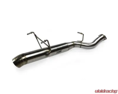 ISR Performance Series II EP Single Tip Blast Pipe Exhaust System Non Resonated Nissan 240sx S13 1989-1994 - IS-S2EPSNR-S13