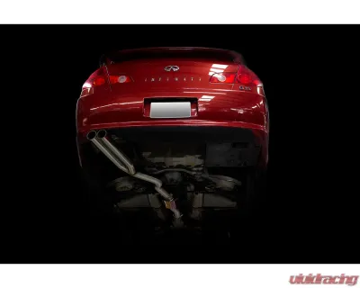ISR Performance EP Dual Tip Exhaust Infiniti G35 Sedan 2005-2006 - IS-EPDual-G35SDN