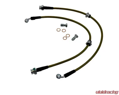 ISR Performance Stainless Steel Front Brake Lines Nissan 240sx S13 | S14 - IS-NIS-1225FRTS