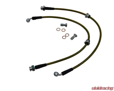 ISR Performance Stainless Steel Front Brake Lines Nissan 240sx S13 | S14 - IS-NIS-1225FRTS
