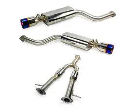ISR Performance MBSE Dual Exhaust Blue Tip Lexus GS300 1998-2005