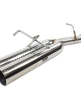 ISR Performance 4" EP (Straight Pipes) Dual Tip Exhaust Nissan 240sx S13 1989-1994                                     - IS-EPDual-S13BO - Image 2