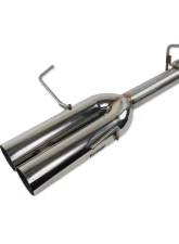 ISR Performance EP (Straight Pipes) Dual Tip Exhaust 3" Nissan 240sx S14 1995-1998                                     - IS-EPDual-S14 - Image 2