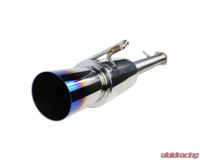 ISR Performance Single GT Exhaust With Burnt Tip Nissan 350Z - IS-GT-350z-BT