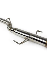 ISR Performance Series II EP Single Tip Blast Pipe Exhaust System -Non Resonated- Nissan 240sx S14 1995-1998                                     - IS-S2EPSNR-S14 - Image 2