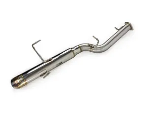 ISR Performance Series II EP Single Tip Blast Pipe Exhaust System -Non Resonated- Nissan 240sx S14 1995-1998