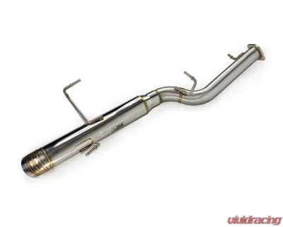 ISR Performance Series II EP Single Tip Blast Pipe Exhaust System -Resonated- Nissan 240sx S14 1995-1998 - IS-S2EPSR-S14