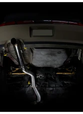 ISR Performance Series II EP Single Tip Blast Pipe Exhaust System -Non Resonated- Nissan 240sx S14 1995-1998                                     - IS-S2EPSNR-S14 - Image 5