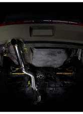 ISR Performance Series II EP Single Tip Blast Pipe Exhaust System -Resonated- Nissan 240sx S14 1995-1998                                     - IS-S2EPSR-S14 - Image 5