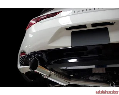 ISR Performance Single GT Exhaust  Infiniti Q60 Coupe RWD 2017+ - IS-GT-Q60