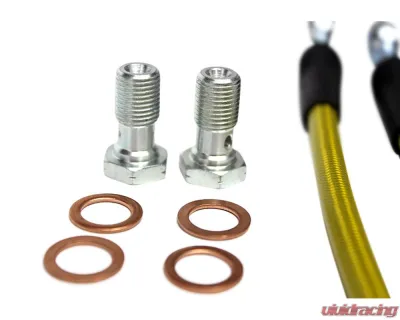 ISR Performance Stainless Steel Front Brake Lines Nissan 240sx S13 | S14 - IS-NIS-1225FRTS