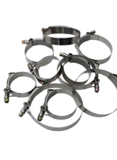 ISR Performance T-Bolt Hose Clamp 3.50" with 8mm Couplers and Clamps for Competition Use                                     - IS-CL011 - Image 3
