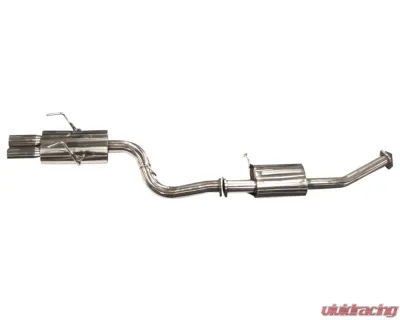 ISR Performance MB SE Type -E Dual Tip Exhaust Nissan 240sx S13 1989-1994 - IS-MBSE-S13-TE