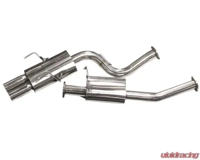 ISR Performance MB SE Type -E Dual Tip Exhaust Nissan 240sx S13 1989-1994 - IS-MBSE-S13-TE