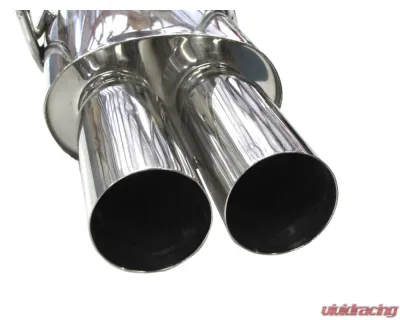 ISR Performance MB SE Type -E Dual Tip Exhaust Nissan 240sx S13 1989-1994 - IS-MBSE-S13-TE