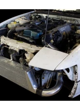 ISR Performance Front Mount Intercooler Kit for Nissan 240SX 2JZ Swap S13/S14                                     - IS-2402JZICKIT - Image 5