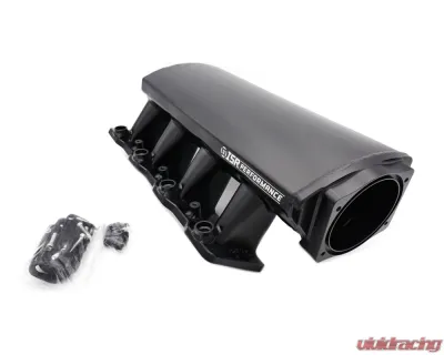 ISR Performance Fabricated Intake Manifold and Fuel Rail Kit - LS3 | L92 102MM Square port low profile - black - IS-LS3INT102