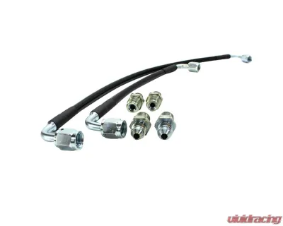 ISR Performance Stainless Steel Power Steering Rack Lines Nissan 240sx S13 | S14 LHD - IS-240-416