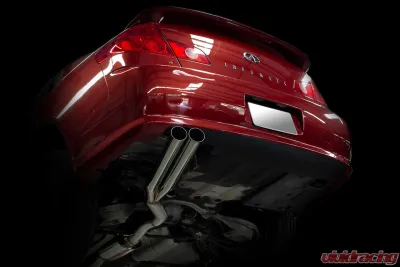 ISR Performance EP Dual Tip Exhaust Infiniti G35 Sedan 2003-2004 - IS-EPDUAL-G35S03