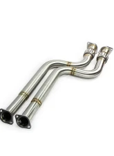 ISR Performance Series II Resonated Mid Section Exhaust BMW E46 325 | 330 2002-2006                                     - IS-S2RMD-E46-L - Image 4