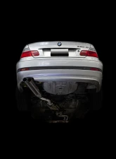 ISR Performance Series II EP Dual Rear Axle Back Section BMW E46 1998-2012                                     - IS-S2RO-EPD-E46 - Image 3
