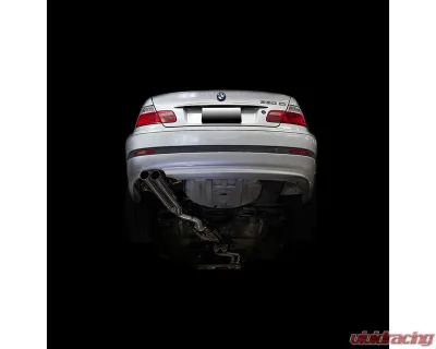 ISR Performance Series II EP Dual Rear Axle Back Section BMW E46 1998-2012 - IS-S2RO-EPD-E46