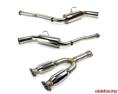 ISR Performance ST Series Dual Exhaust Infiniti Q50 VQ37 | VR30 2014+ - IS-ST-Q50