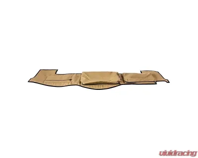 Escape Gear Traditional 100% Cotton Canvas Light Khaki Dash Cover Toyota Land Cruiser 100 Series GX/VX 1998-2002 - DP-TLC100-CC-LK