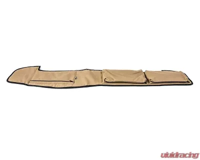 Escape Gear Traditional 100% Cotton Canvas Light Khaki Dash Cover Toyota Land Cruiser 76/78/79 Series Pre-Facelift 1985+ - DP-TLC76-CC-LK