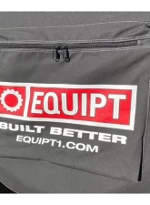 Escape Gear Poly-Cotton Tough Cotton Canvas Charcoal 29 inch Wheel Cover w/ Logo & Bag                                     - EGA-WC-29-PC-CH-WITH BAG - Image 2