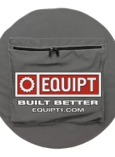 Escape Gear Poly-Cotton Tough Cotton Canvas Charcoal 29 inch Wheel Cover w/ Logo & Bag                                     - EGA-WC-29-PC-CH-WITH BAG - Image 7