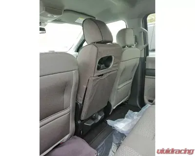 Escape Gear 60/40 Split Rear Bench w/ Armrest Traditional 100% Cotton Canvas Grey 2 Fronts Seat Covers w/ Airbags Ford F-150 13th Gen 2015+ - FF150-2-CC-GR