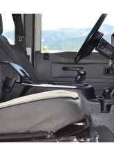 Escape Gear 60/40 Rear Bench & 2 Double Jumps Traditional 100% Cotton Canvas Grey 2 Fronts Seat Covers w/ Airbags Land Rover Defender 110 Station Wagon 1990-2007                                     - LDE6-CC-GR - Image 4