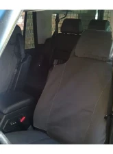 Escape Gear 2 Jumps & 60/40 Rear Bench w/ Armrests Traditional 100% Cotton Canvas Grey 2 Fronts Seat Covers w/ Airbags & Armrests Land Rover Discovery Series II 7 Seaters 1998-2004                                     - LDY8-CC-GR - Image 4