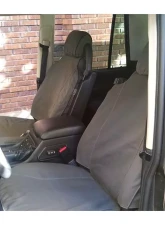 Escape Gear 2 Jumps & 60/40 Rear Bench w/ Armrests Traditional 100% Cotton Canvas Grey 2 Fronts Seat Covers w/ Airbags & Armrests Land Rover Discovery Series II 7 Seaters 1998-2004                                     - LDY8-CC-GR - Image 5